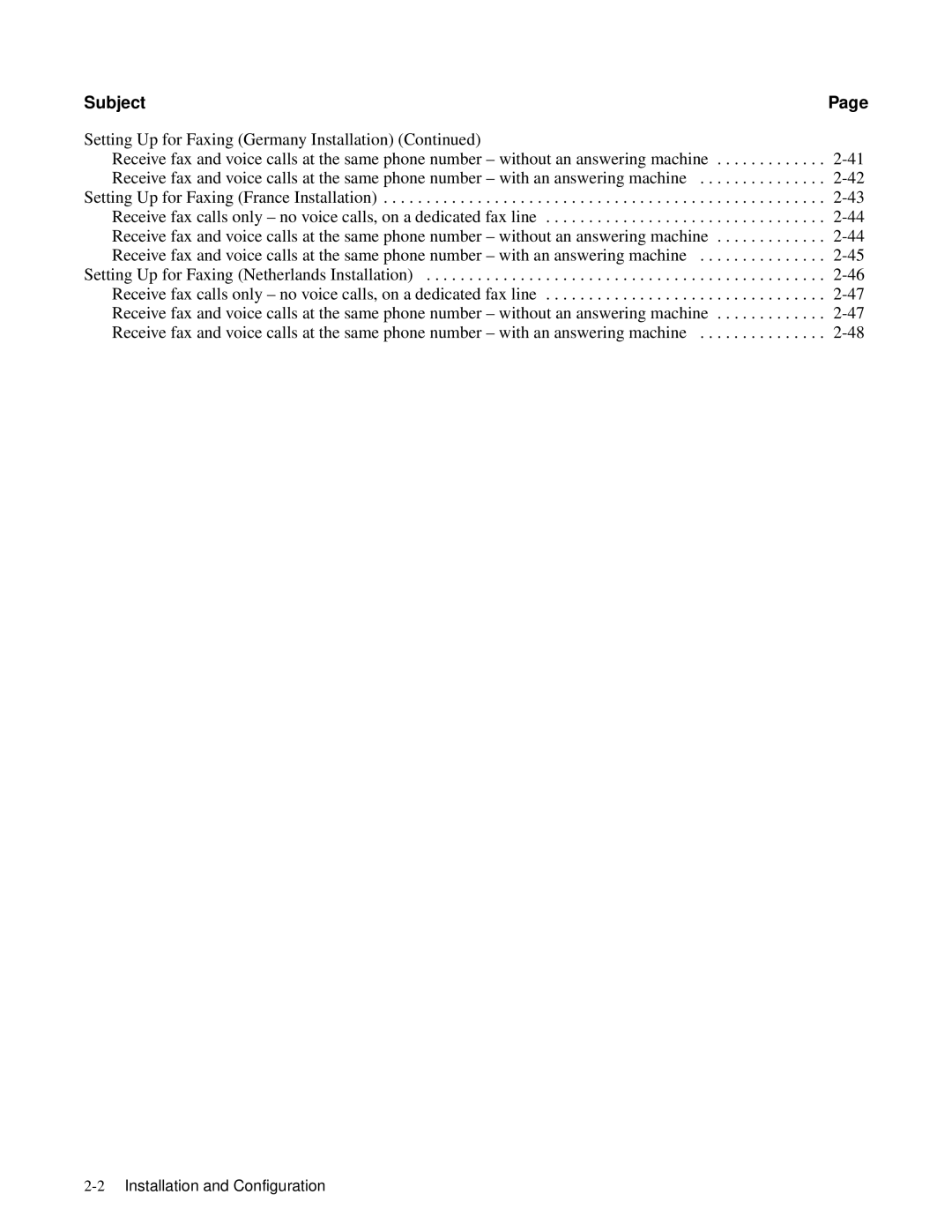 HP 350, 330 manual 2Installation and Configuration 