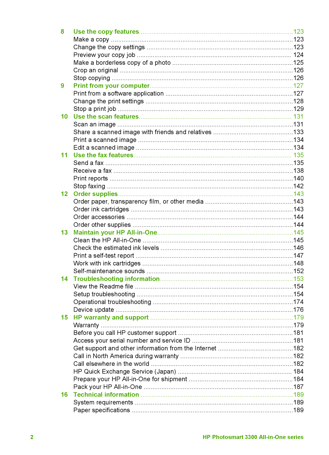 HP 3300 manual Print from your computer 