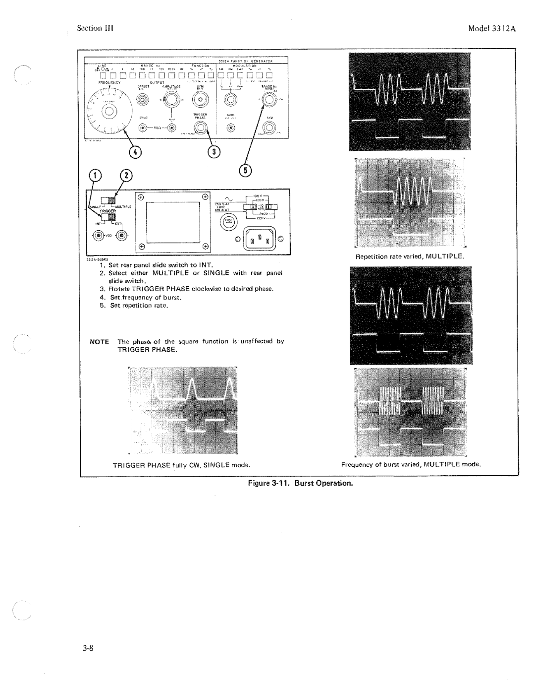 HP 3312A manual 