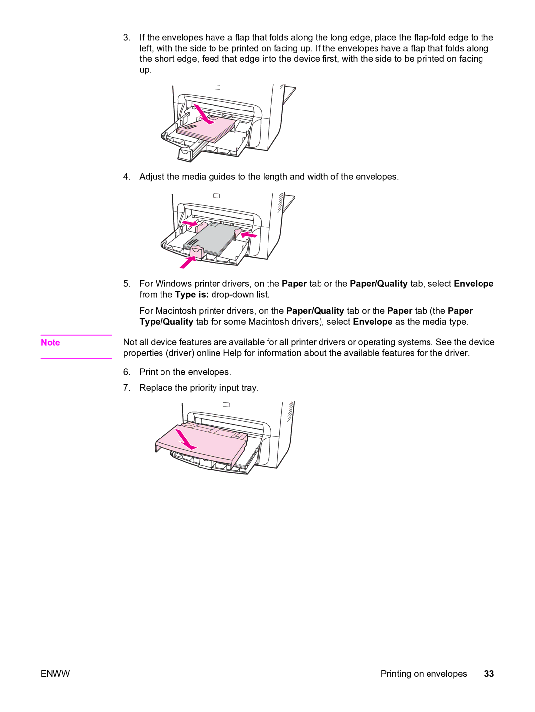 HP 3380 manual Enww 