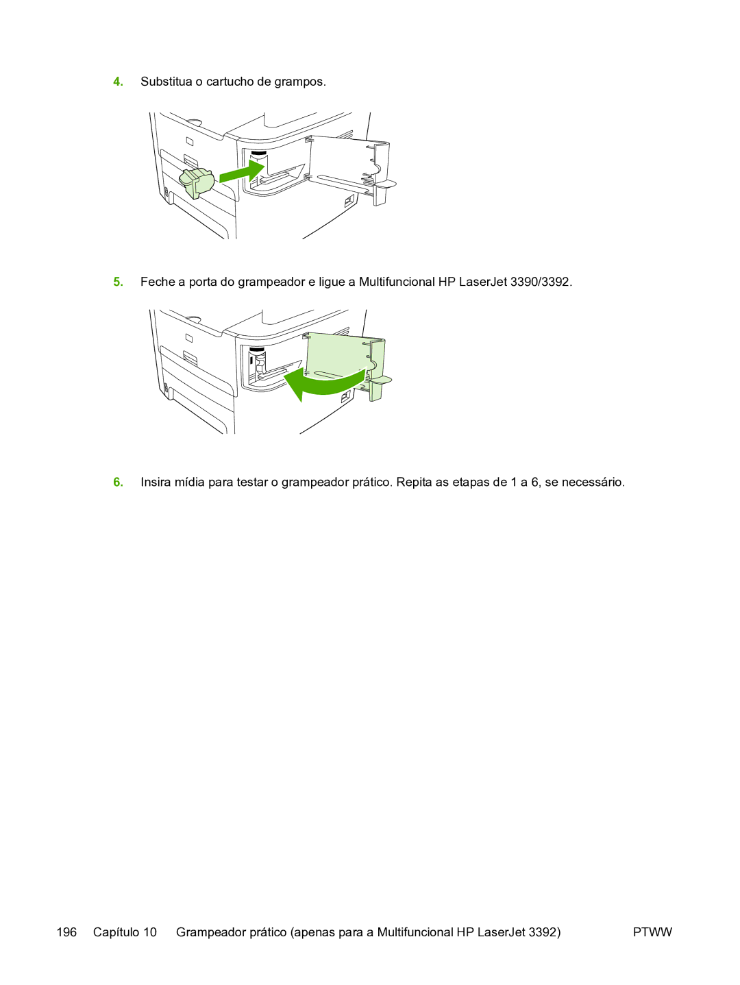 HP 3390 manual Ptww 