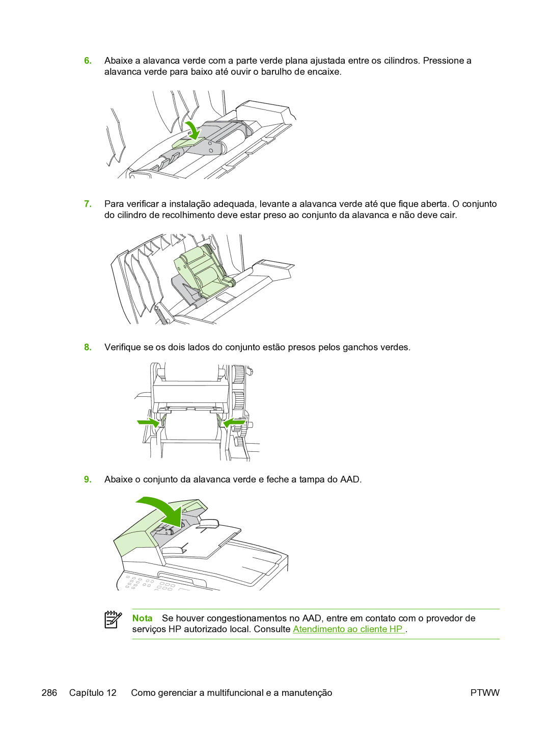 HP 3390 manual Ptww 