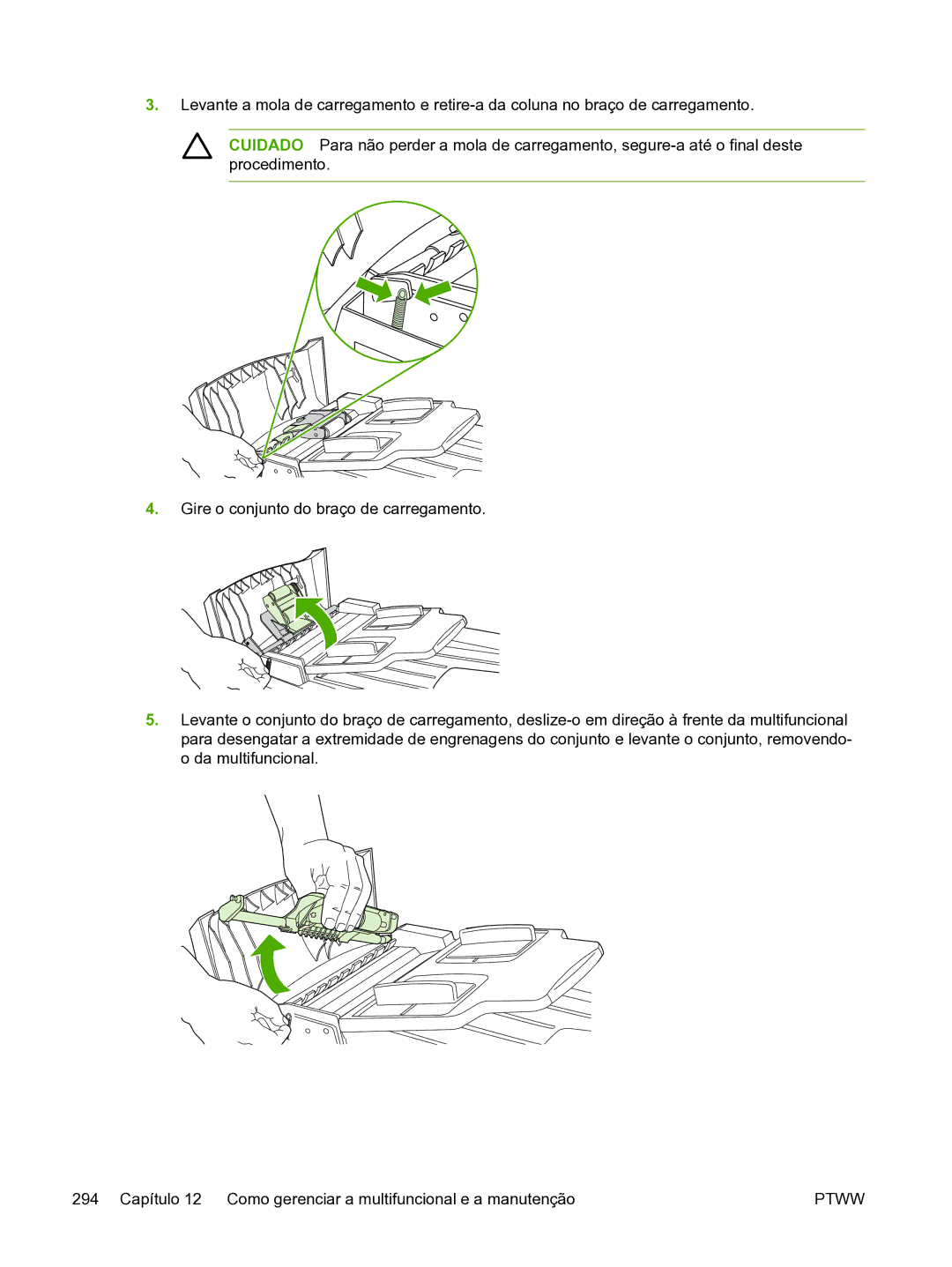 HP 3390 manual Ptww 