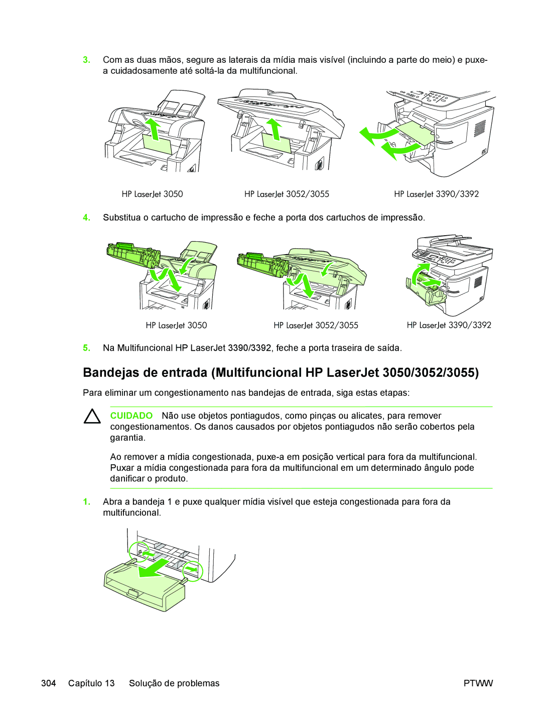 HP 3390 manual HP LaserJet 