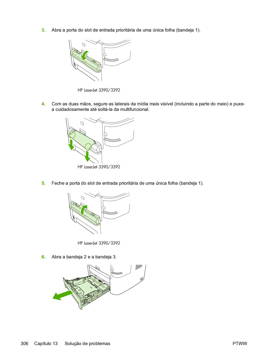 HP 3390 manual Ptww 