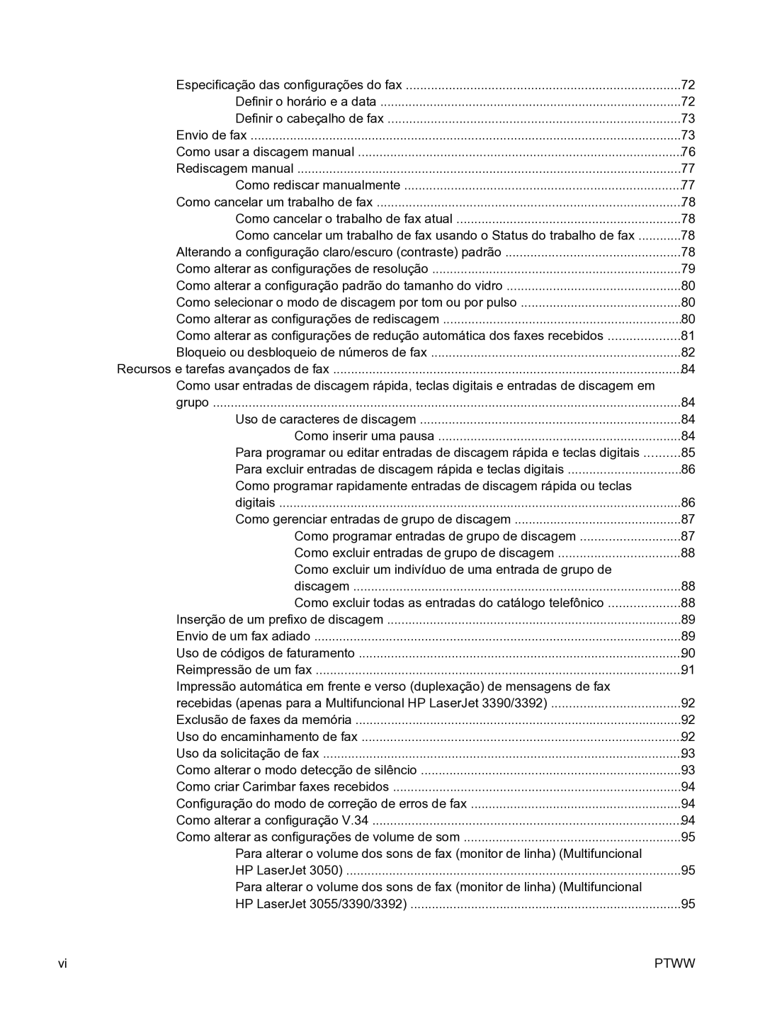 HP 3390 Grupo Uso de caracteres de discagem Como inserir uma pausa, Digitais Como gerenciar entradas de grupo de discagem 