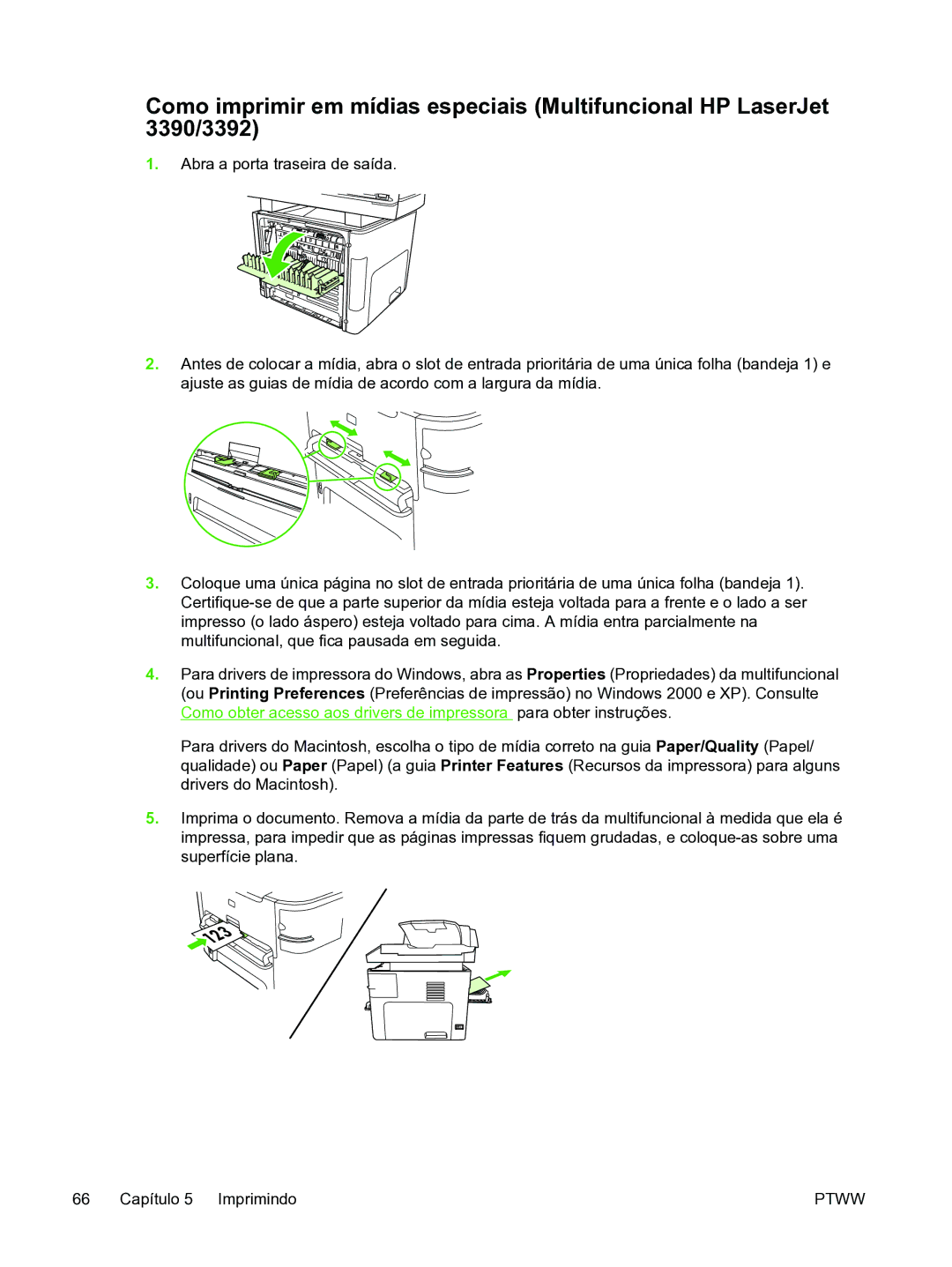 HP 3390 manual Ptww 