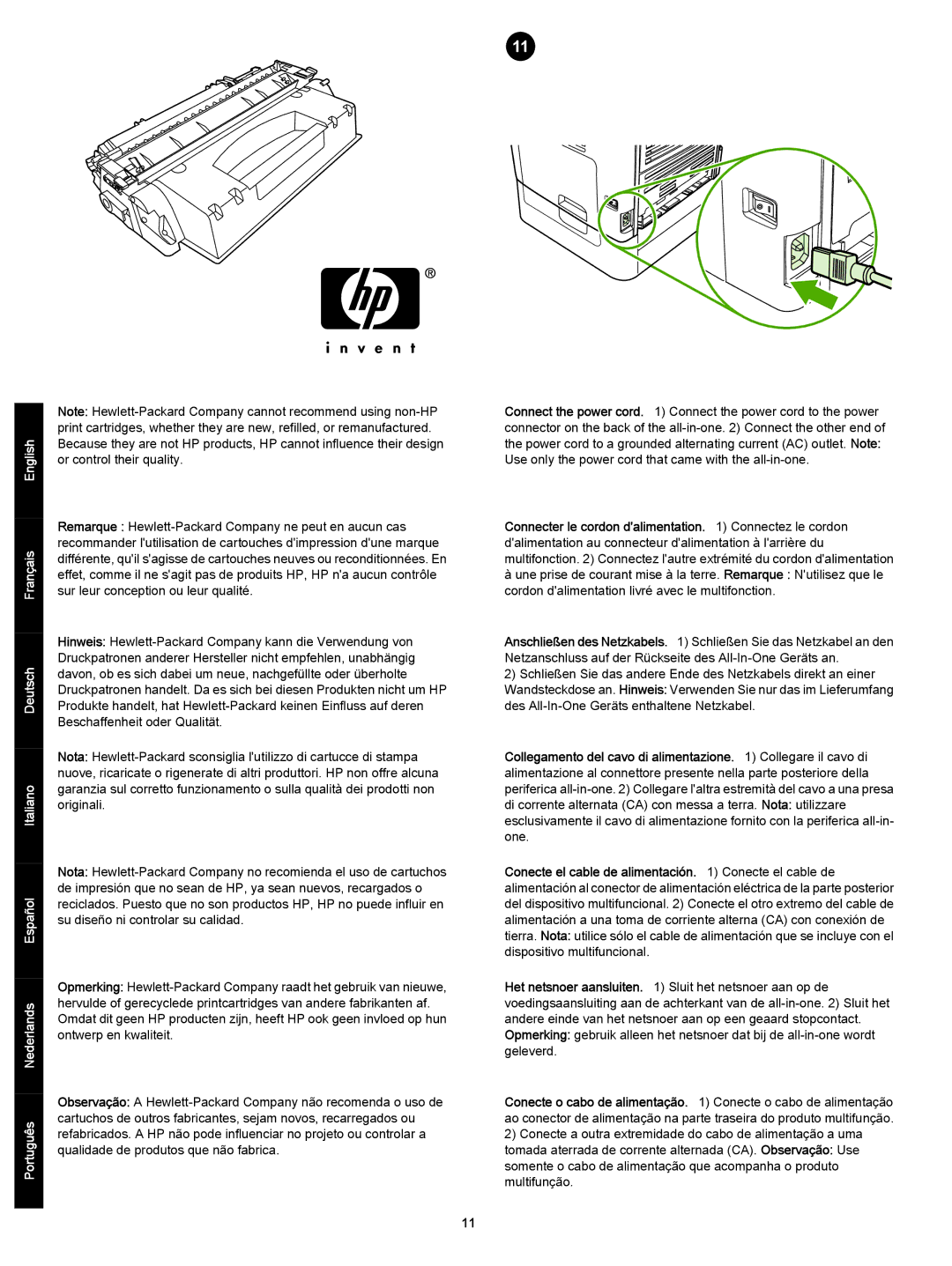 HP 3392 manual 