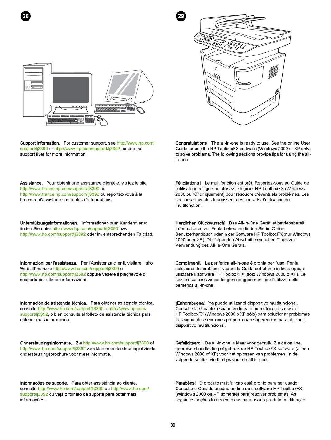 HP 3392 manual 