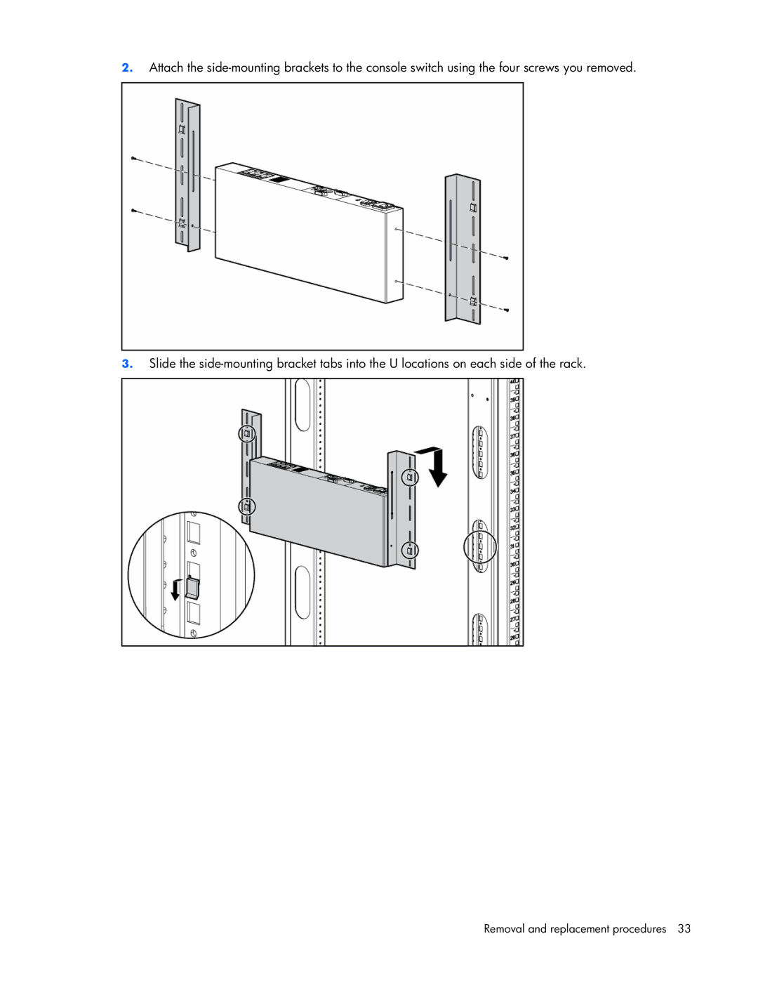 HP 339820-002 manual Removal and replacement procedures 