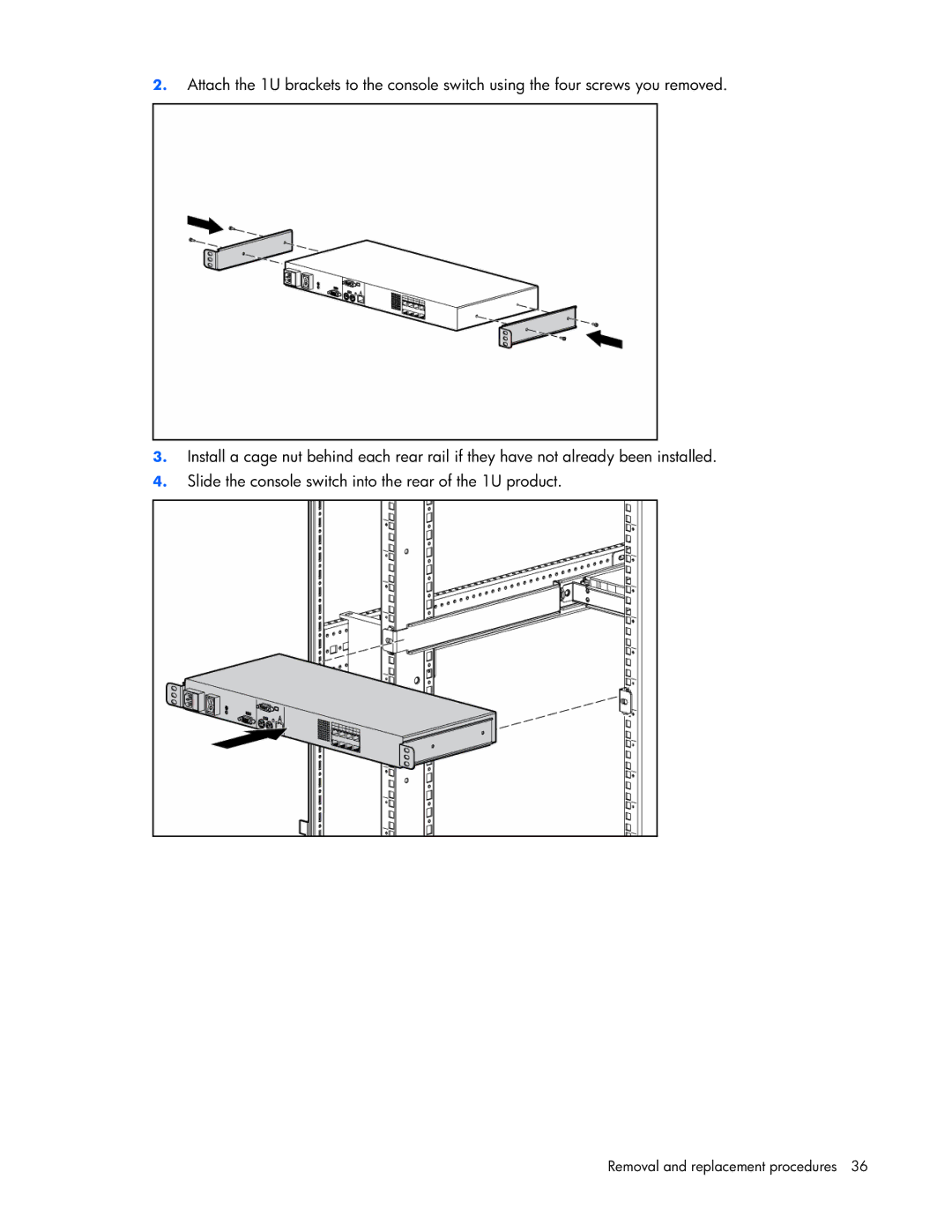 HP 339820-002 manual Removal and replacement procedures 