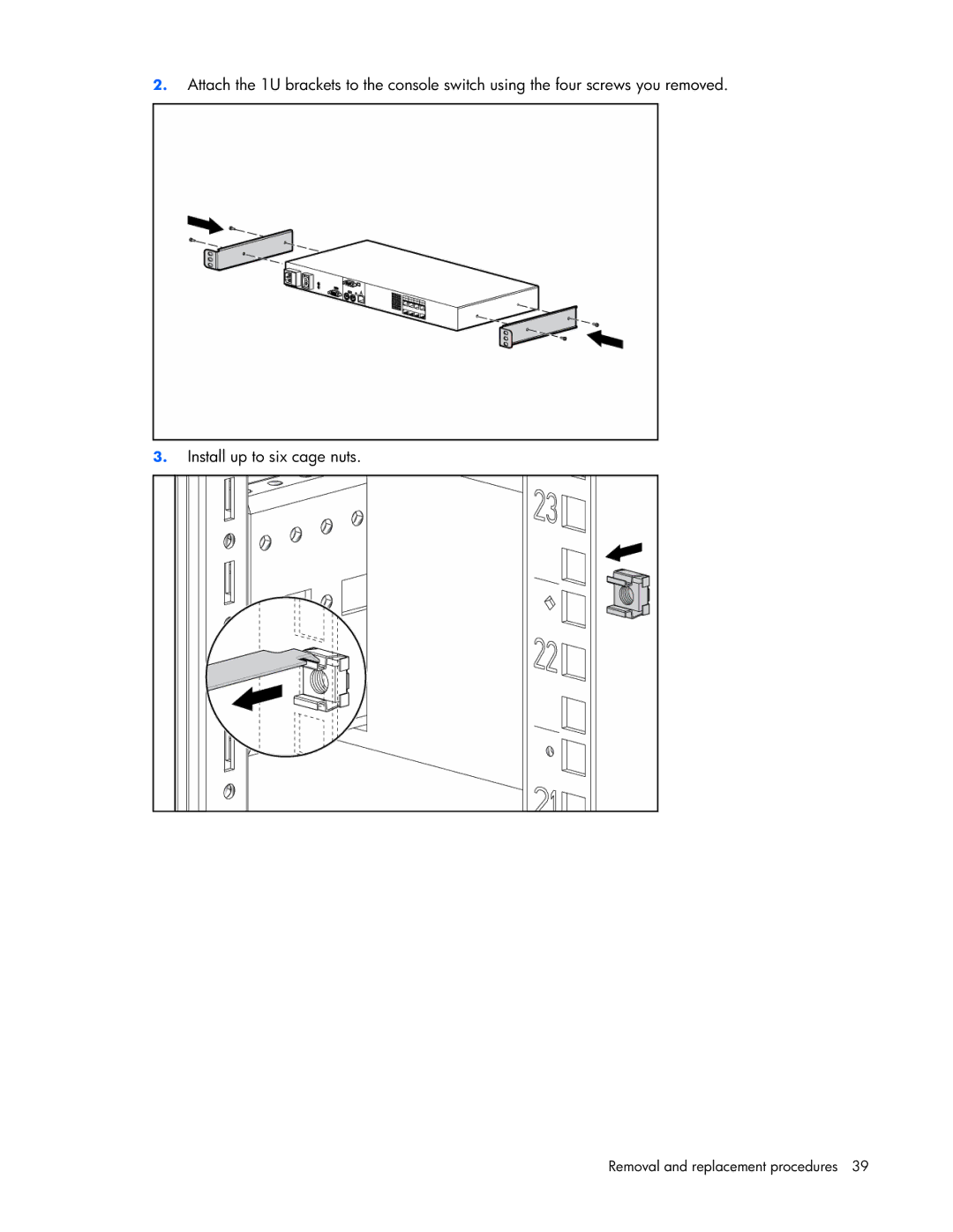 HP 339820-002 manual Removal and replacement procedures 