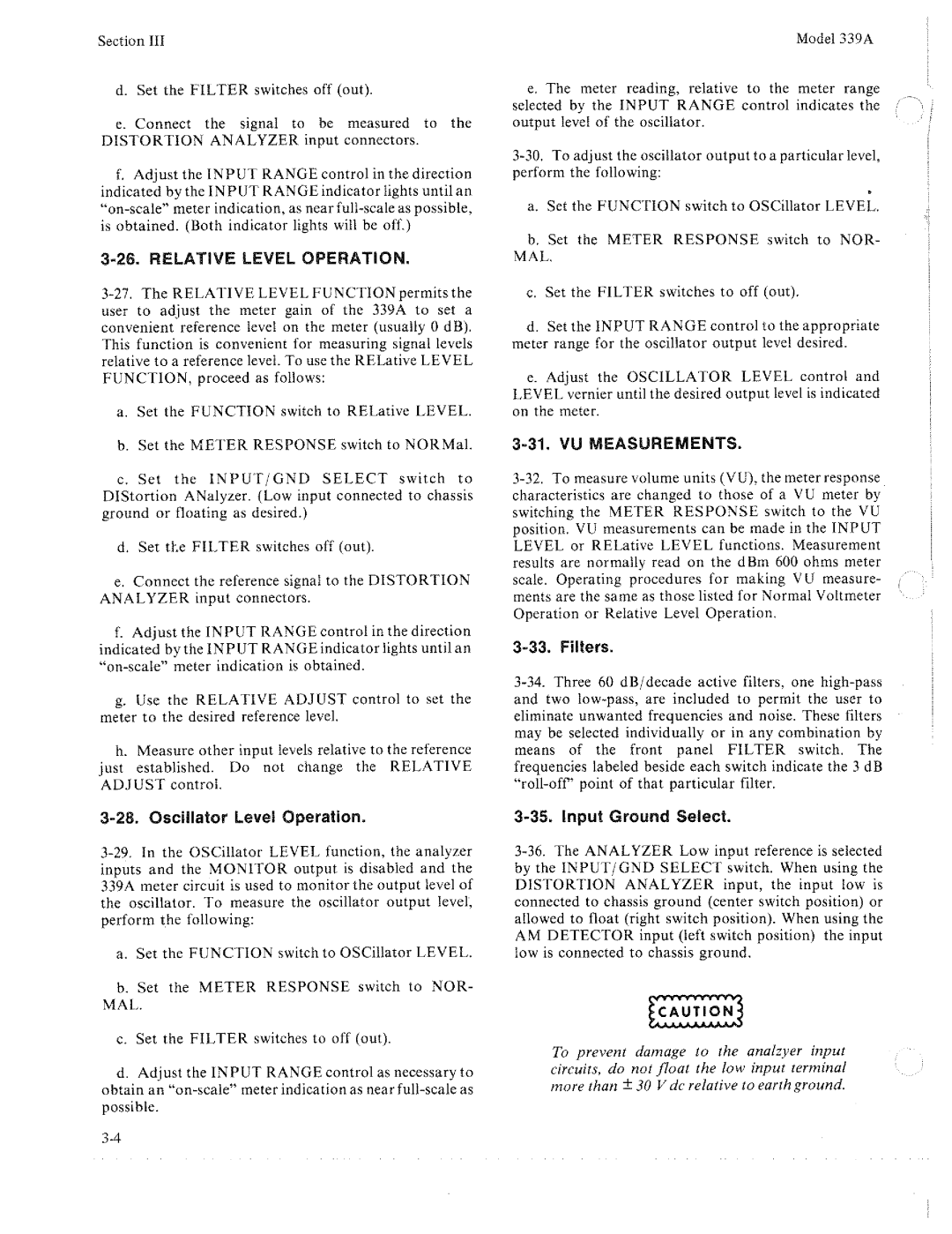 HP 339A manual 