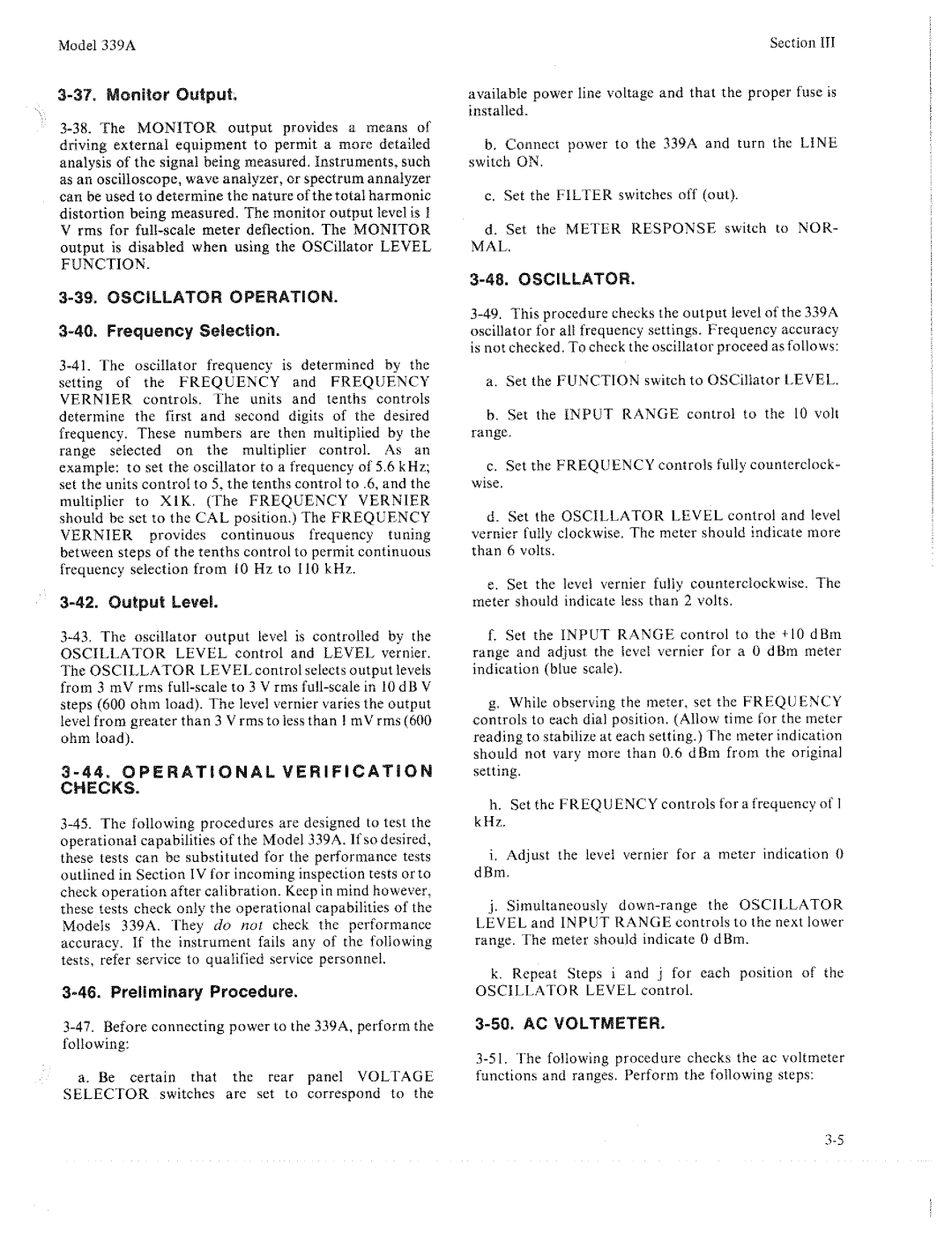 HP 339A manual 