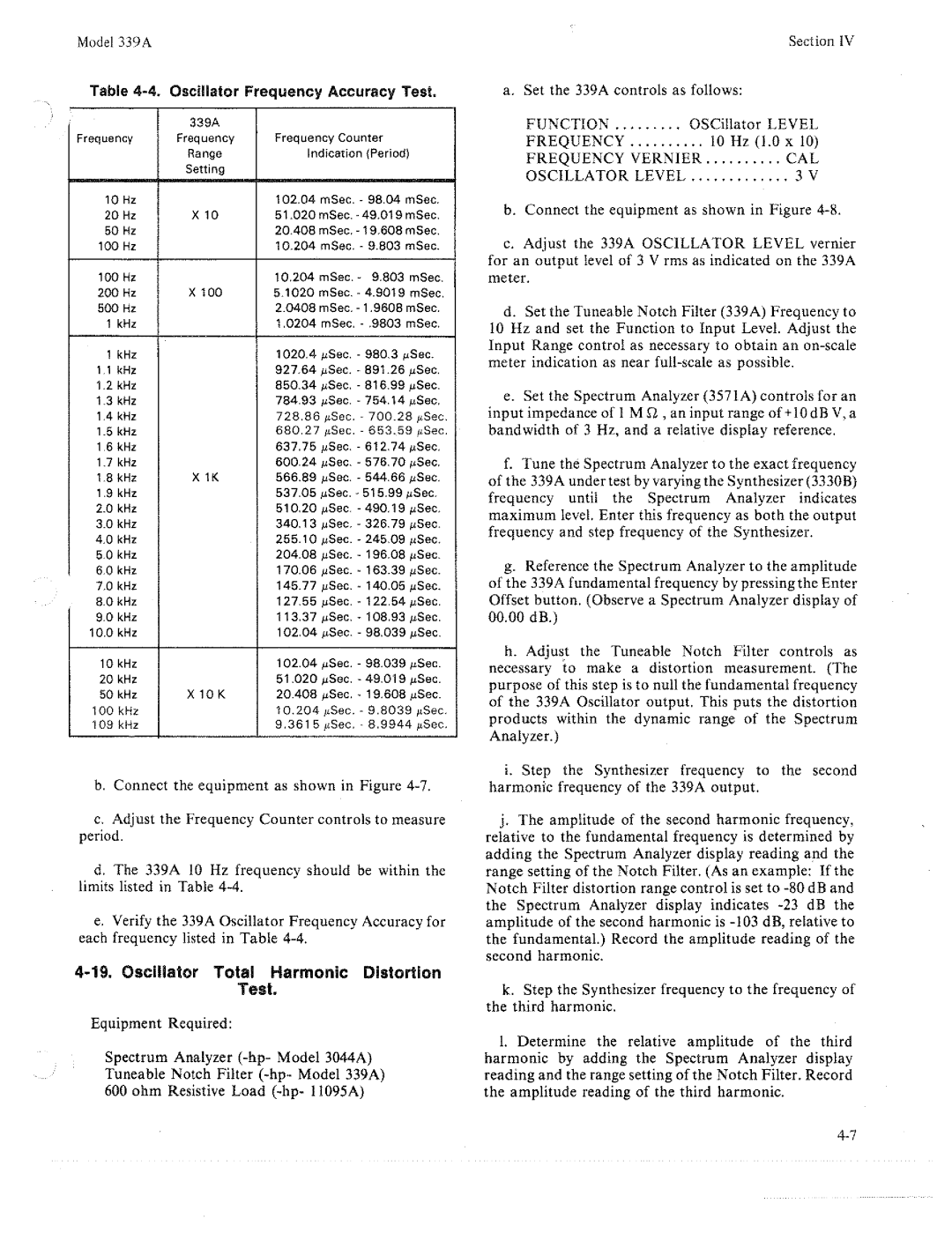 HP 339A manual 