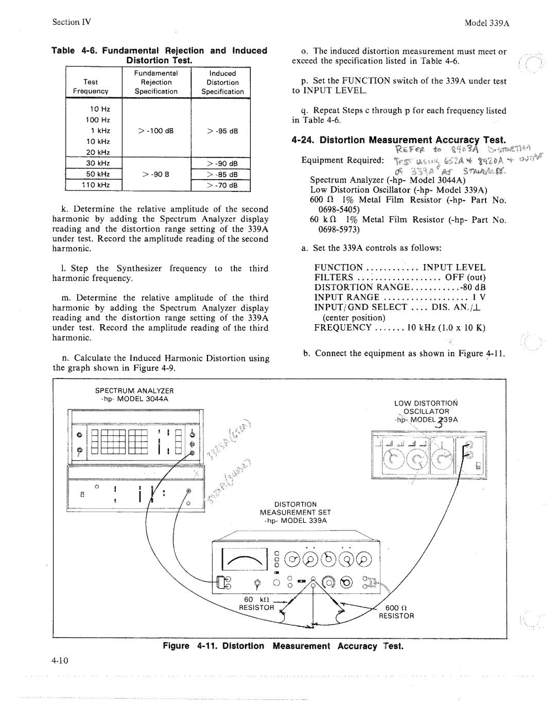 HP 339A manual 