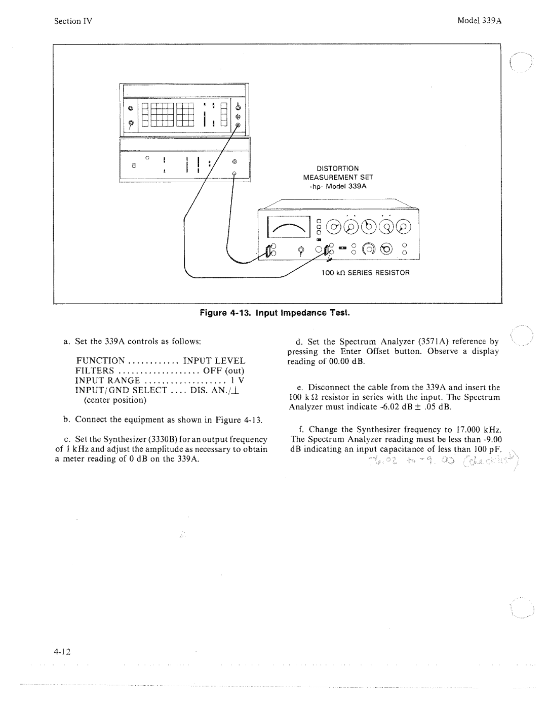 HP 339A manual 