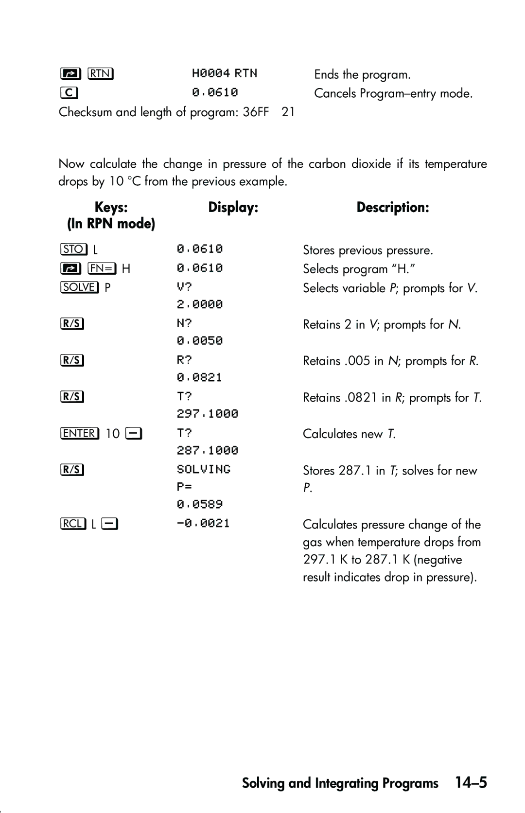 HP 33s Scientific manual #@, @ @    ‘10 !@   # /   