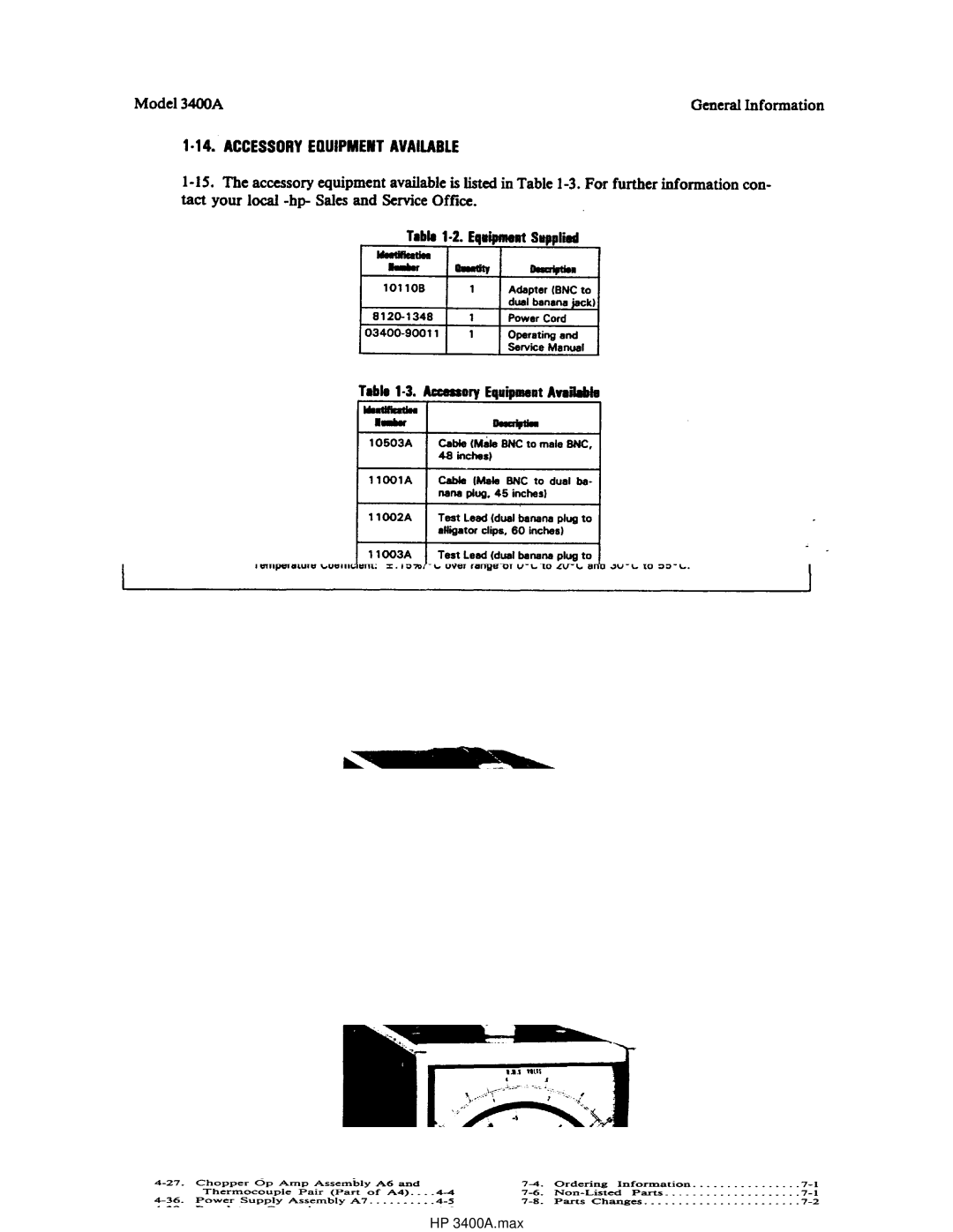 HP manual HP 3400A.max 