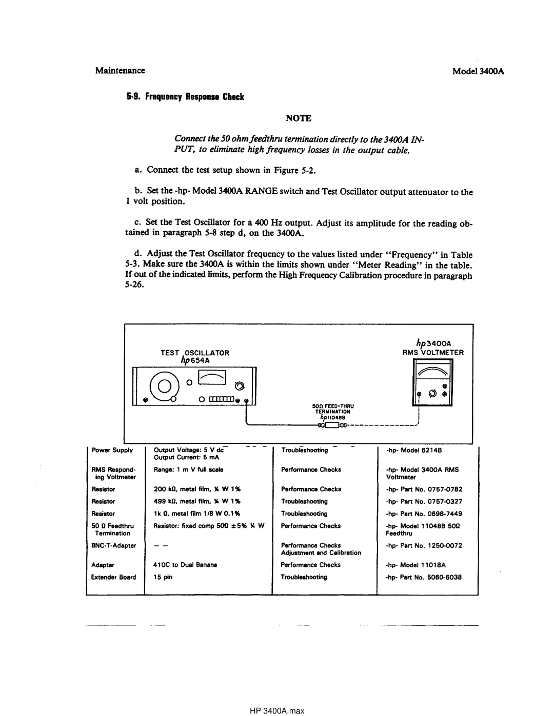 HP manual HP 3400A.max 