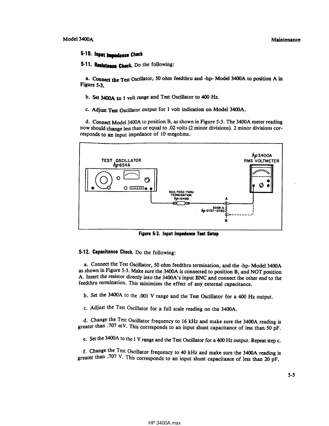 HP manual HP 3400A.max 