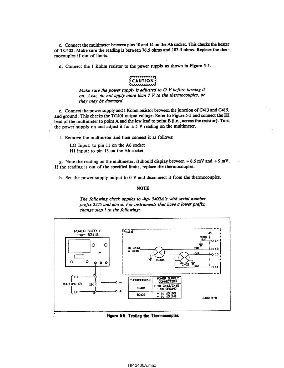 HP manual HP 3400A.max 