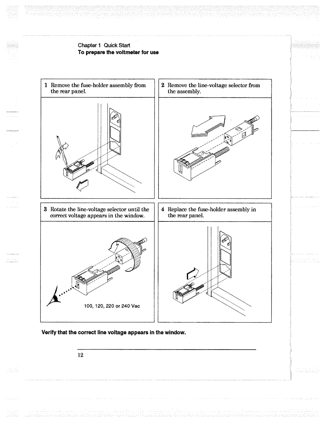 HP 3400B manual 