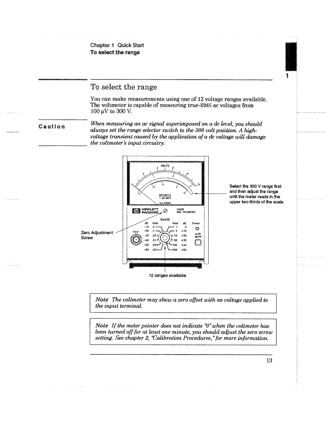 HP 3400B manual 