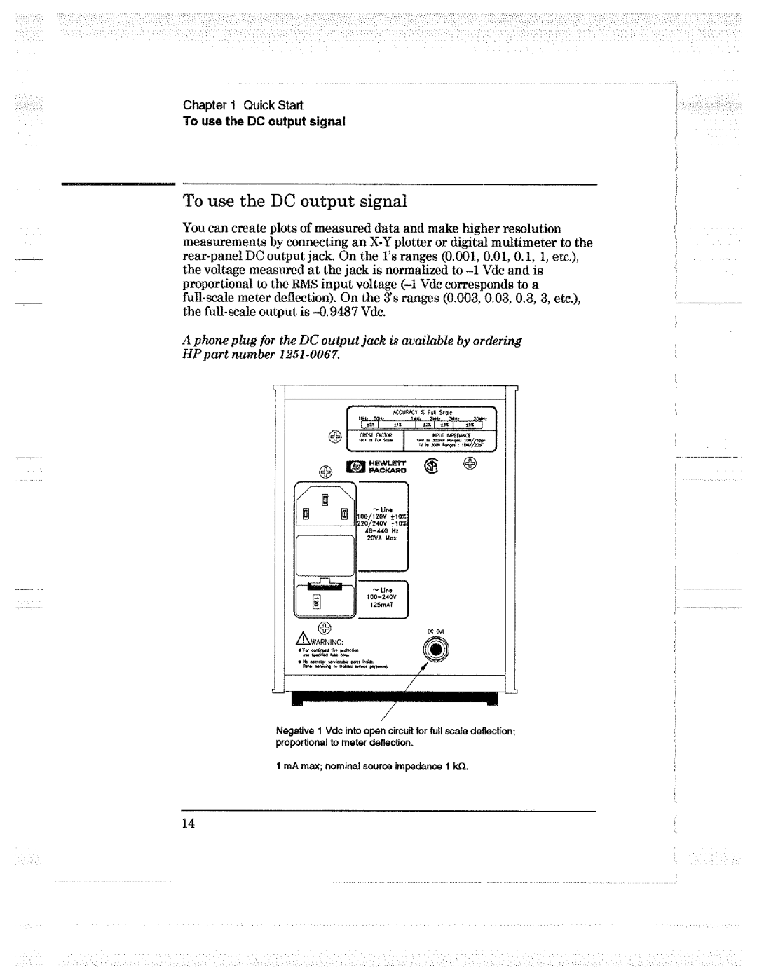 HP 3400B manual 