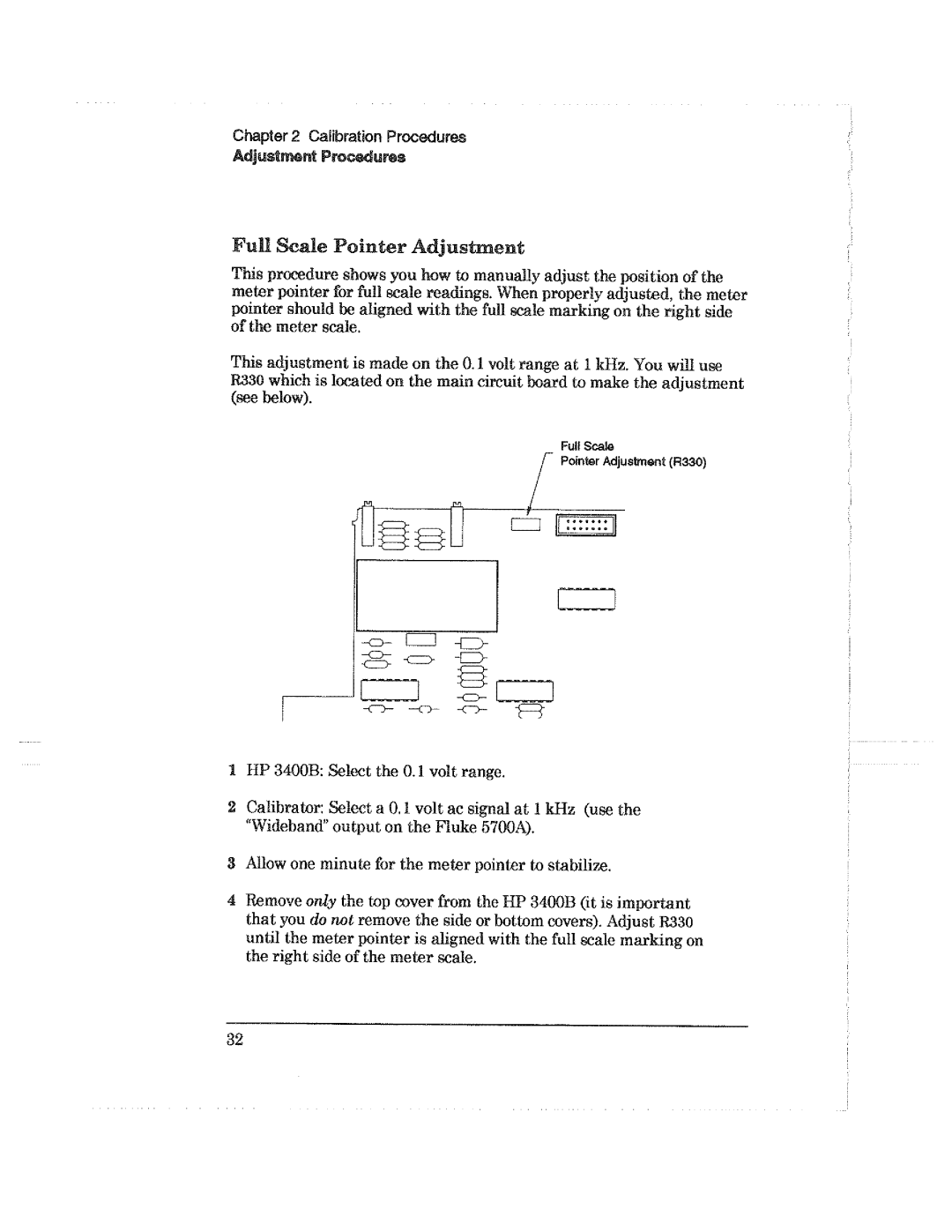 HP 3400B manual 