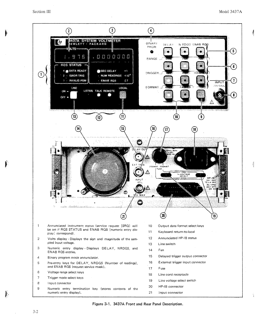 HP 3437A manual 