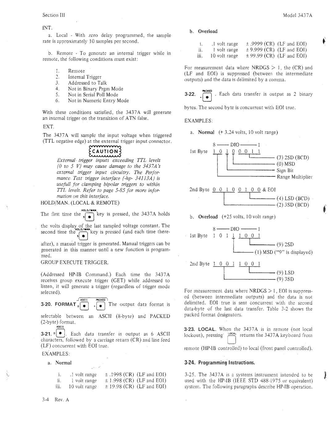 HP 3437A manual 