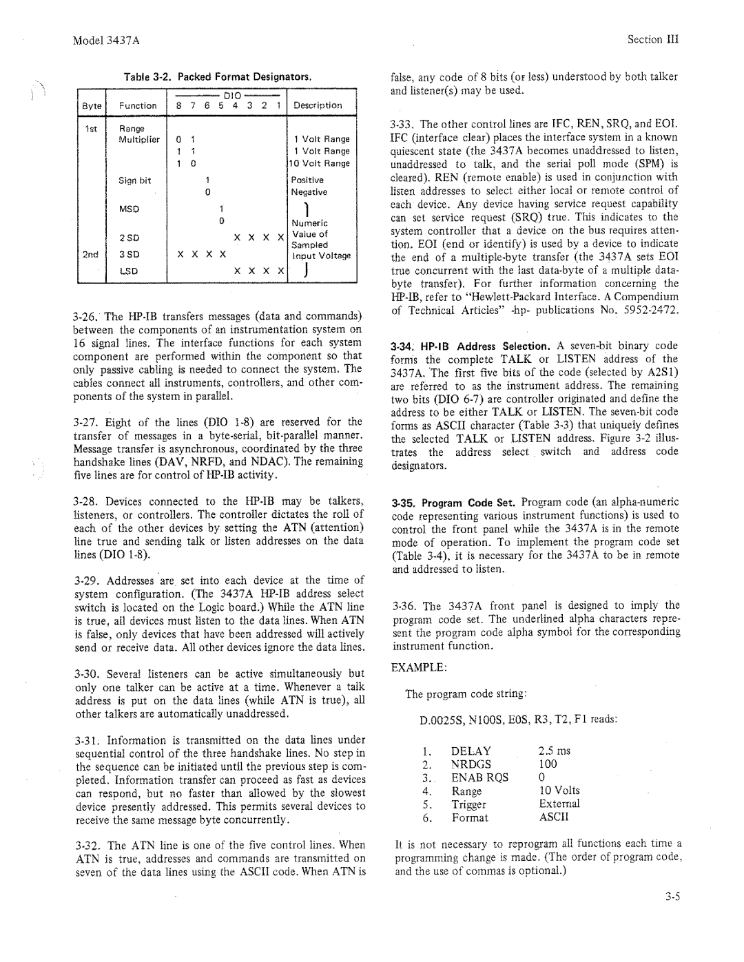 HP 3437A manual 