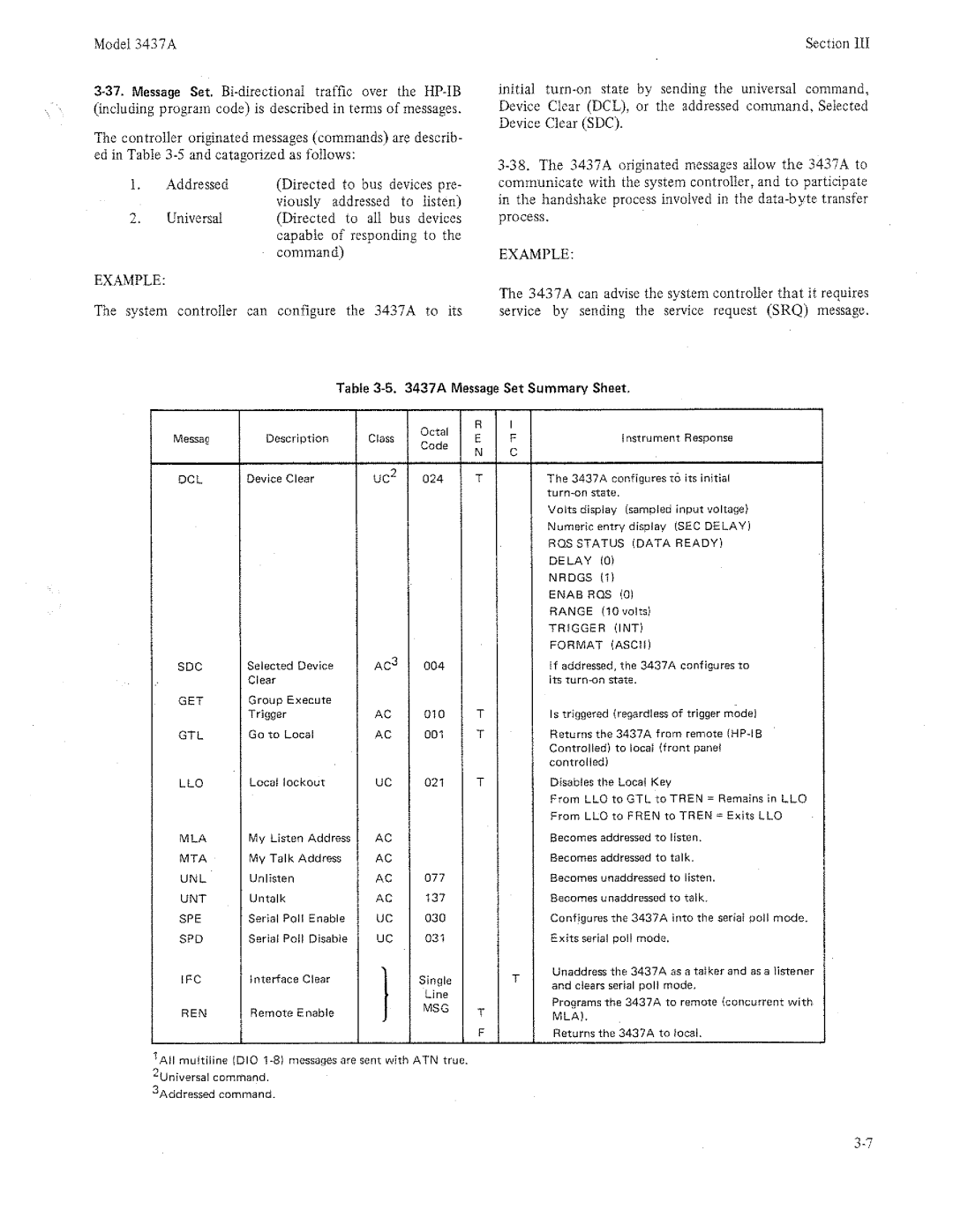 HP 3437A manual 