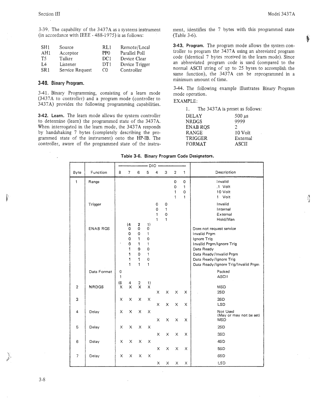 HP 3437A manual 