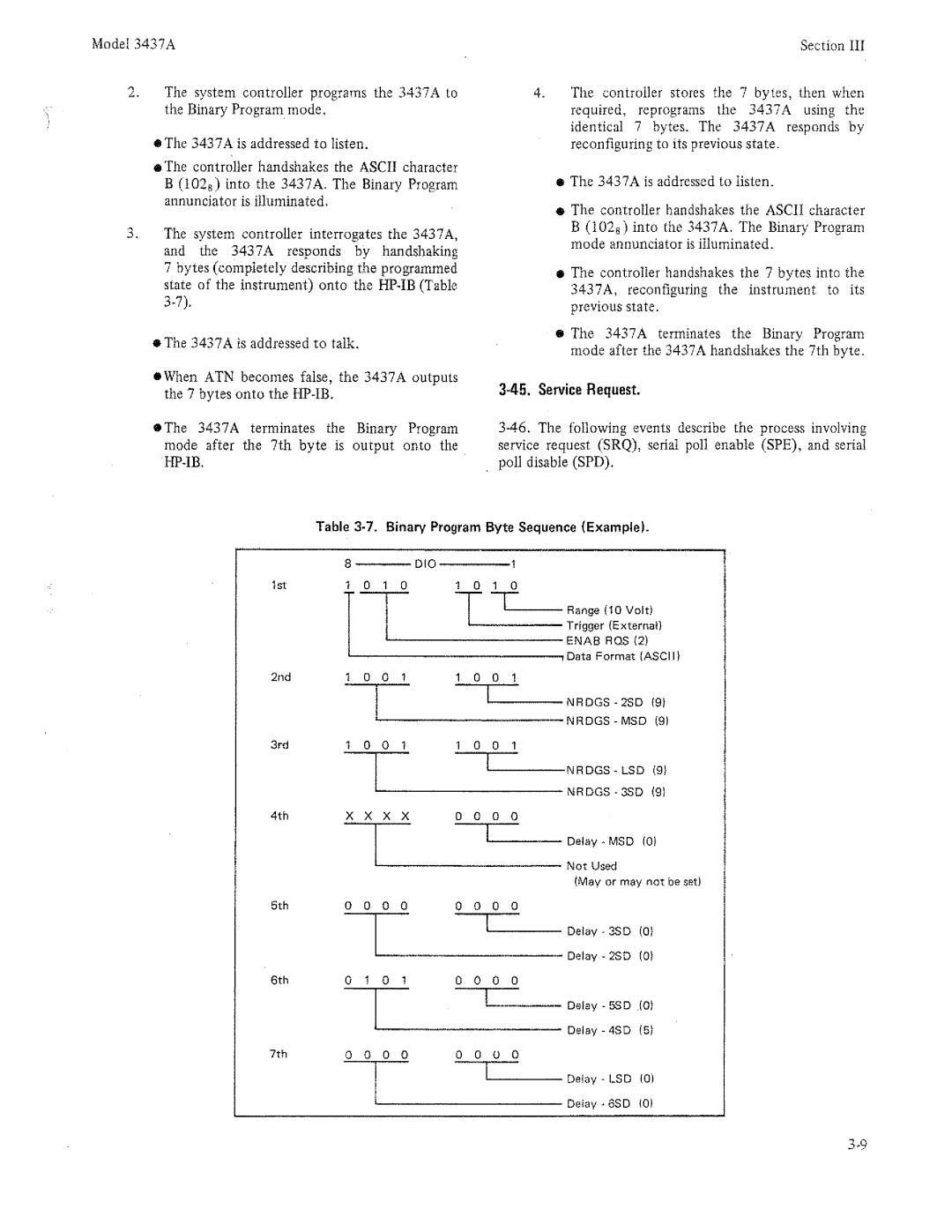 HP 3437A manual 