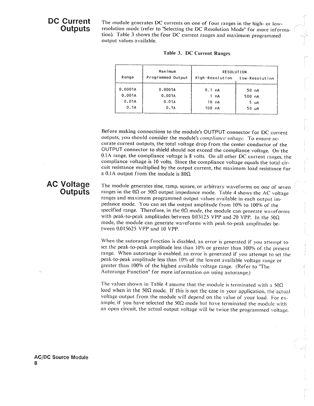 HP 34521 manual 