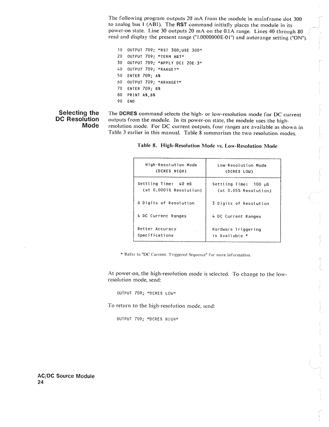 HP 34521 manual 