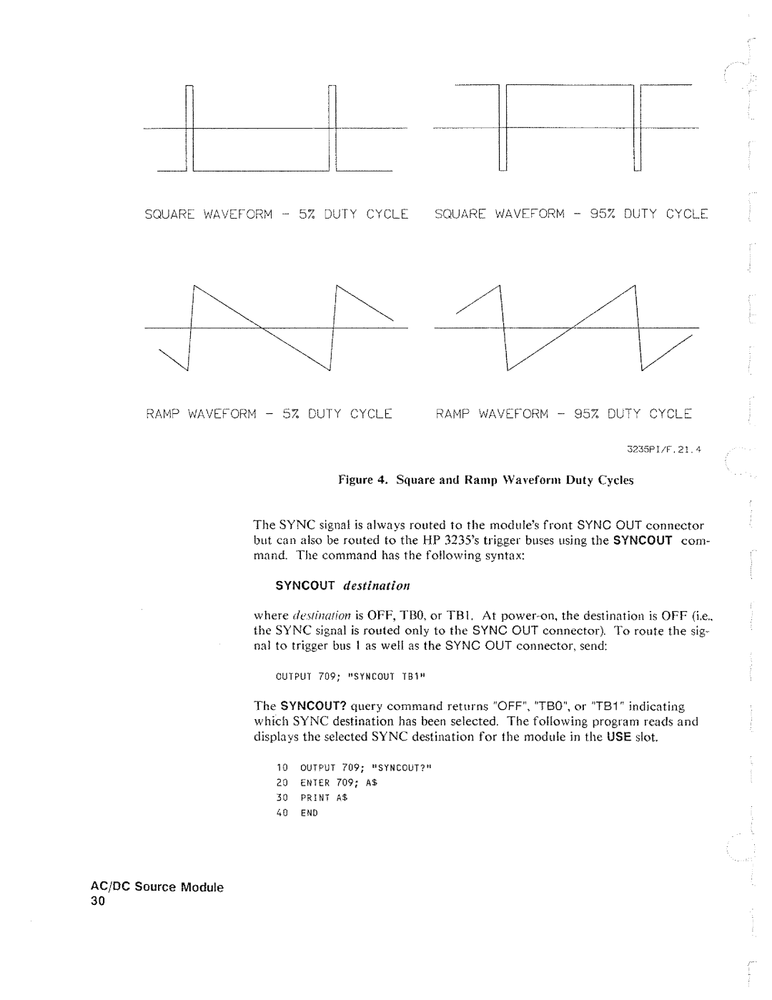 HP 34521 manual 