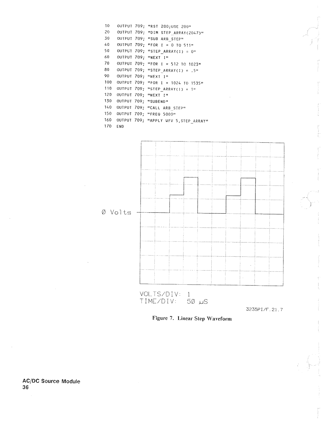 HP 34521 manual 