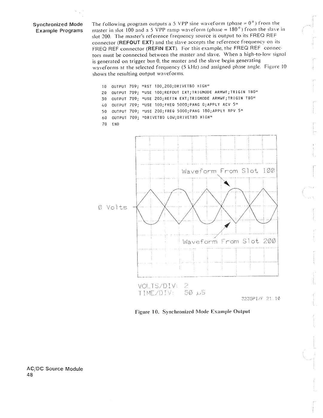 HP 34521 manual 