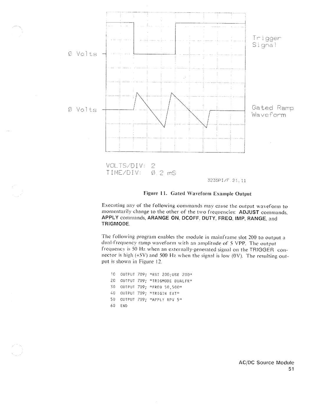 HP 34521 manual 