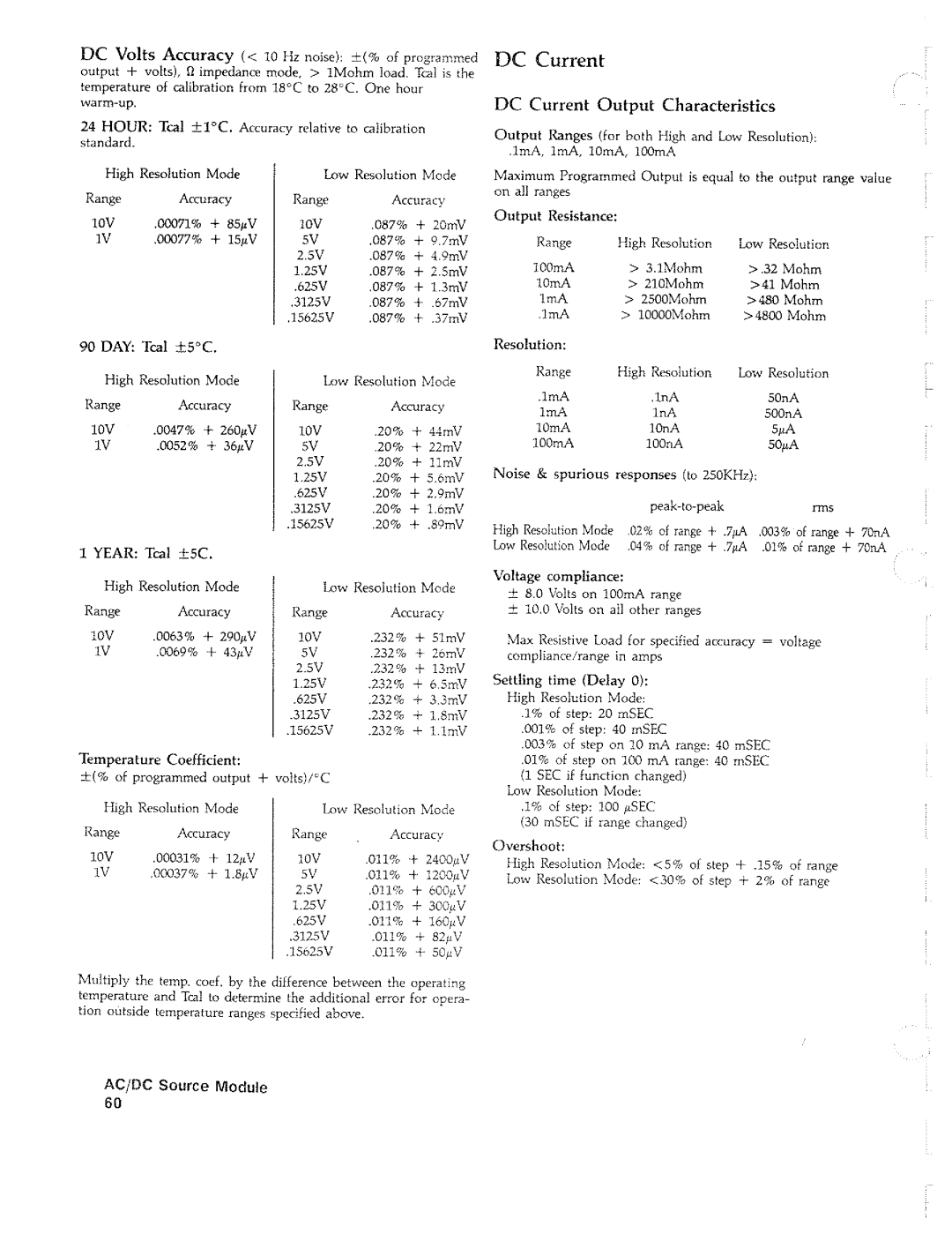 HP 34521 manual 