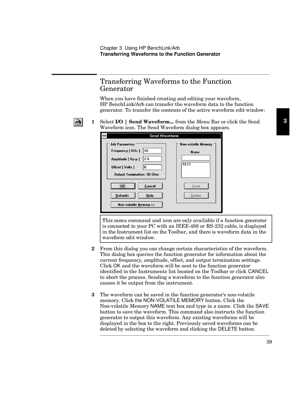 HP 34811A manual Fs Sw, Transferring Waveforms to the Function Generator, Ewwu nFu 