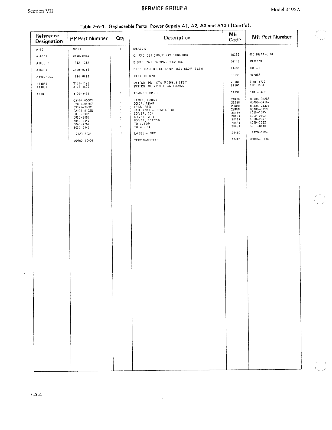 HP 3495A manual 