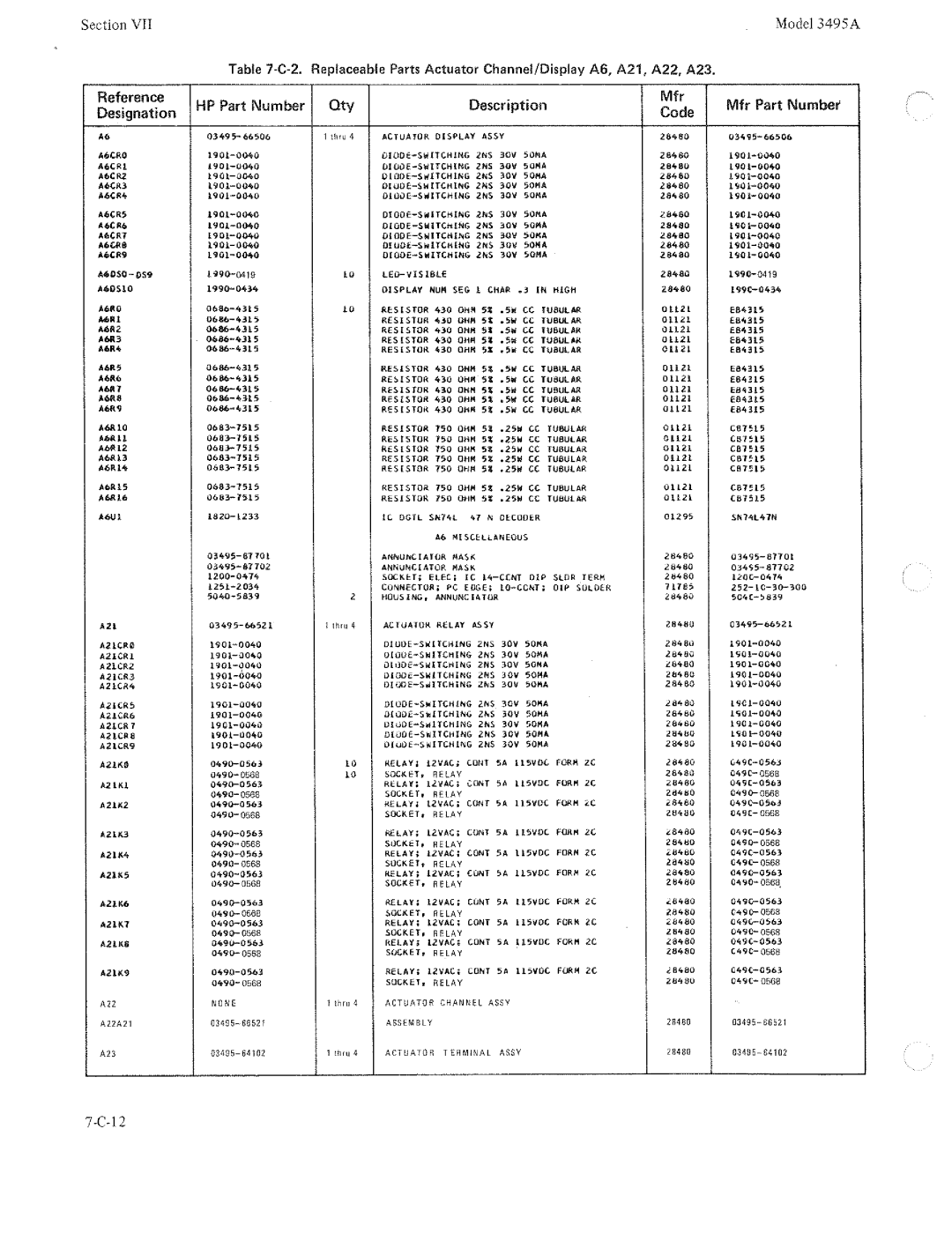 HP 3495A manual 