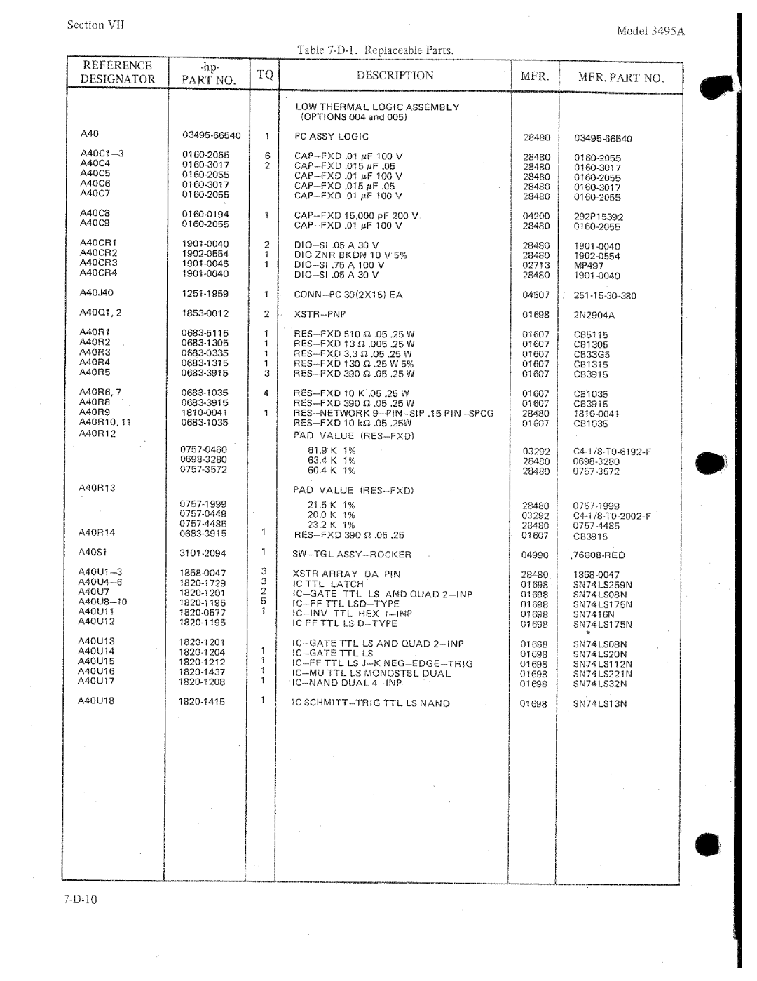 HP 3495A manual 