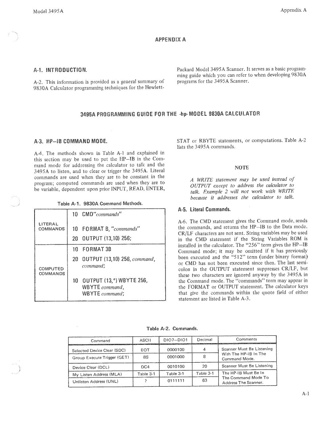 HP 3495A manual 