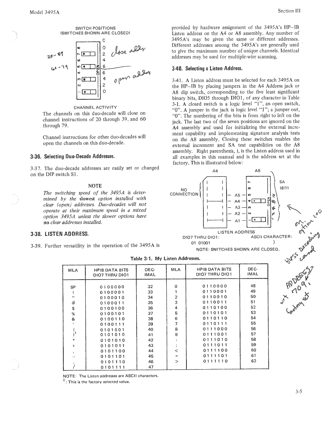 HP 3495A manual 