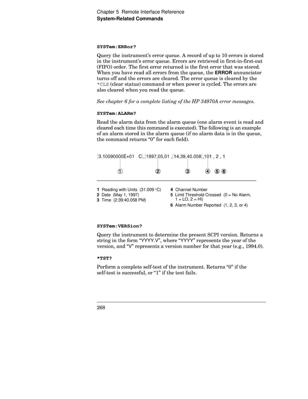 HP 34970A manual SYSTemERRor?, Gzz xv v xz z Ud EC7N z vz5, SYSTemVERSion? 